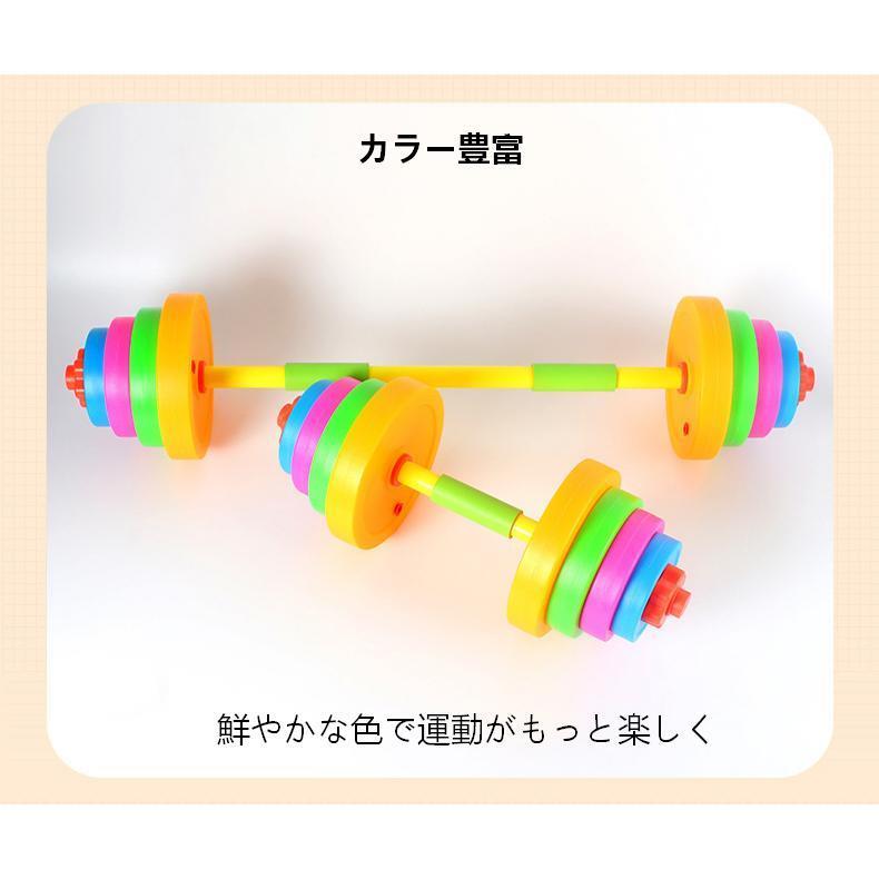 ダンベルセット 子供用 ダンベル 子ども用 重さ調整可能 簡単組み立て