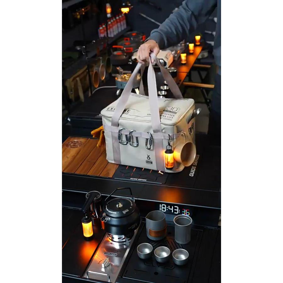 収納ケース アウトドア 収納ボックス 折りたたみ 30L/42L 野営