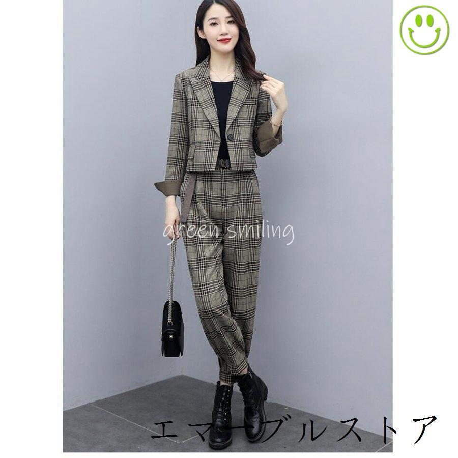 タグ有新品同様★2023最新セオリー★大きいサイズL★セットアップパンツスーツ★ パンツスーツ セットアップ 20代30代 40代 レディース スーツ