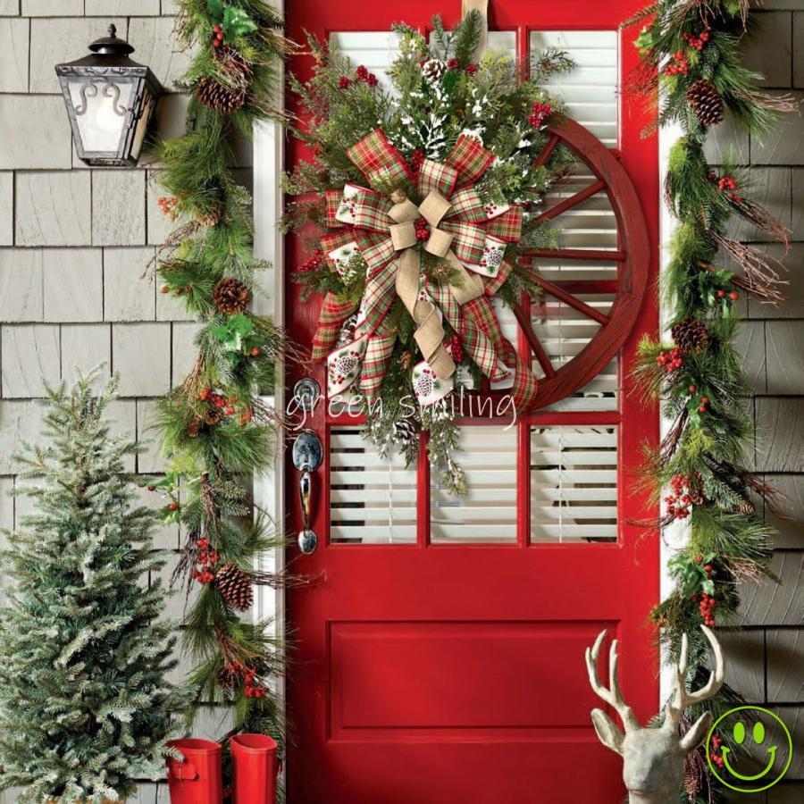 クリスマスリース 30cm 40cm クリスマス スワッグ 大きい クリスマスリース 30cm 40cm クリスマス スワッグ 大きい