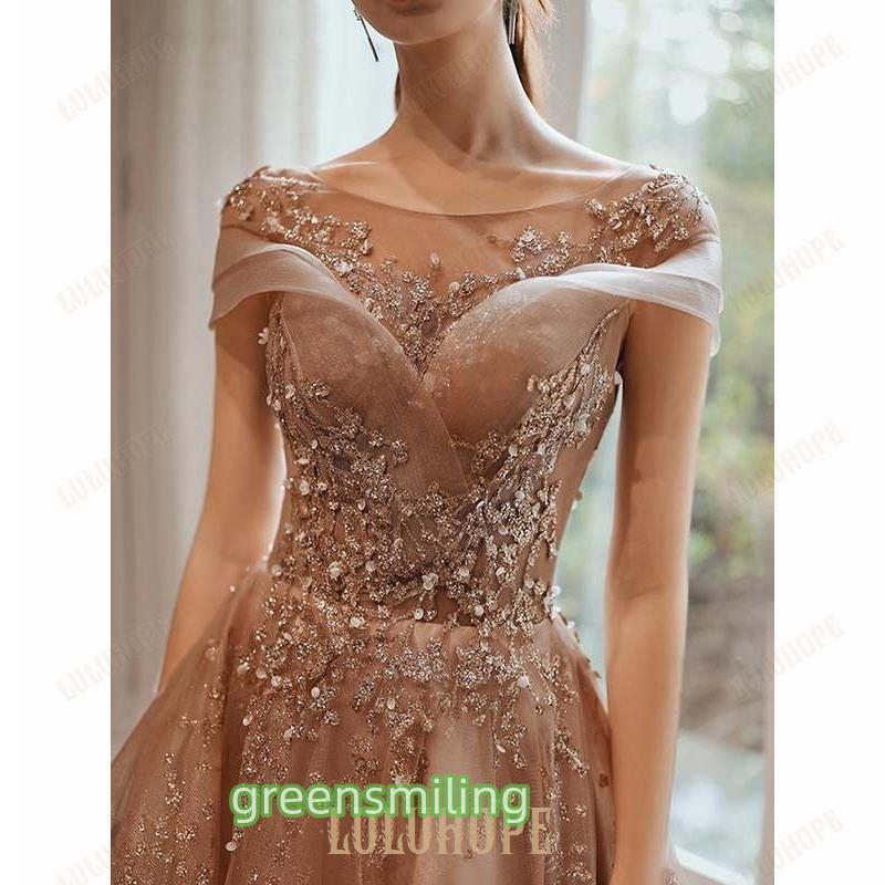 パーティードレス ロング 演奏会 袖付き キラキラ ドレス ロング丈