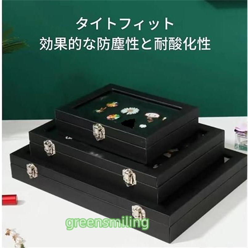 ピンバッジ ケース 透明窓木製ピンディスプレイケース ピン缶バッジ
