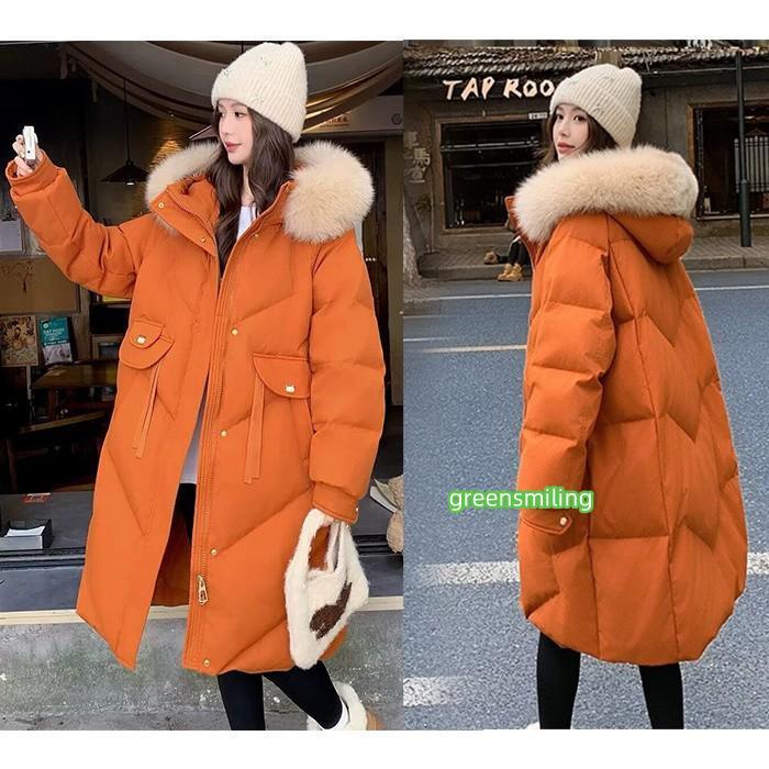 ダウンコート レディース 85%ダウン フード付き ロングコート 冬用