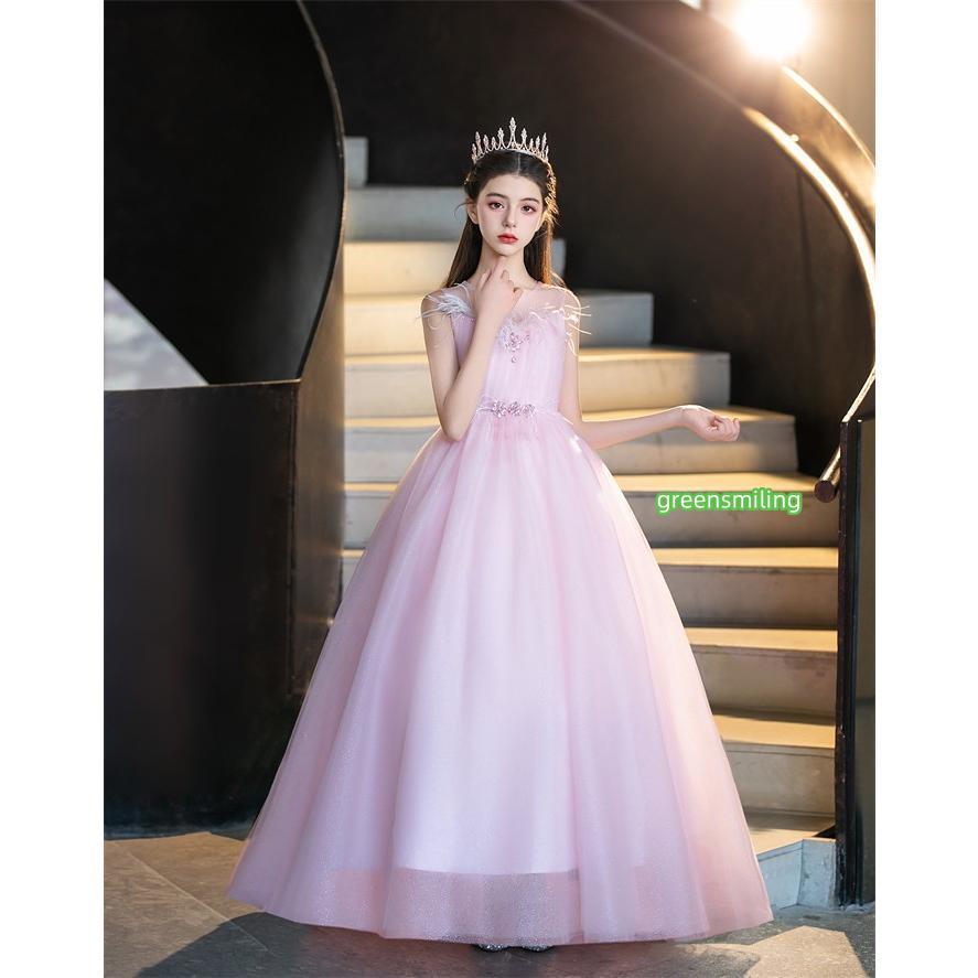 ドレス 子供 発表会 ピンク 結婚式 女の子 ジュニア ピアノ発表会 120