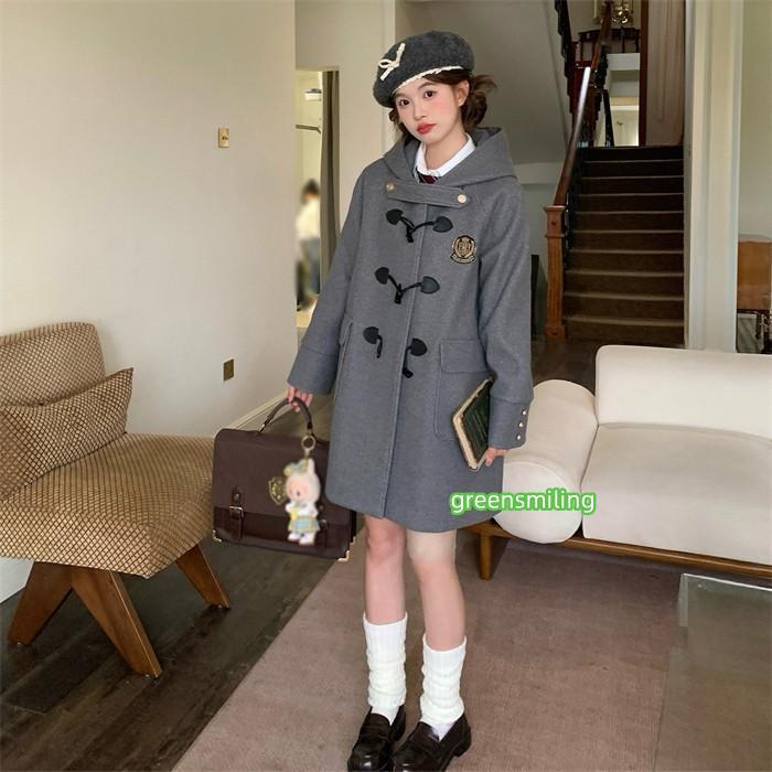 ダッフルコート レディース ロングコート スクールコート 制服風 学生