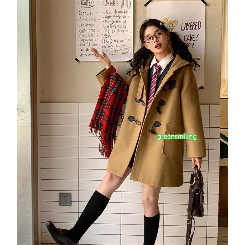ダッフルコート レディース ロングコート スクールコート 制服風 学生