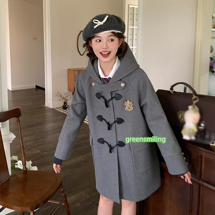 ダッフルコート レディース ロングコート スクールコート 制服風 学生