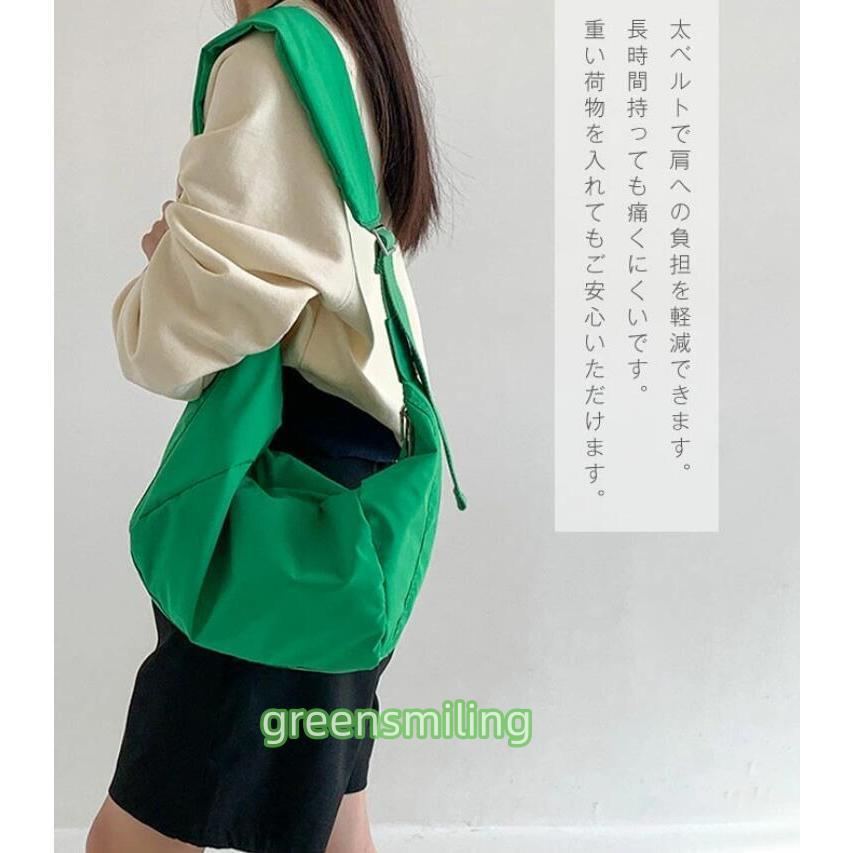 ボディバッグ レディース 大きめ ショルダーバッグ 斜め掛け ナイロン  