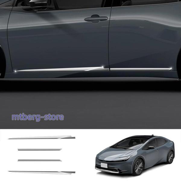 新型 トヨタ プリウス 60系 ドアモール ドアロアガーニッシュ