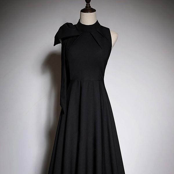 ドレス 大人 ノースリーブ 演奏会 結婚式 母親 ロング 黒 披露宴 レディース ピアノ発表会 韓国 イブニングドレス パーティードレス ワンピース 二次会 花嫁 | ブランド登録なし | 03