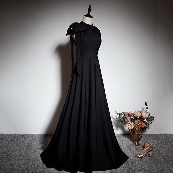 ドレス 大人 ノースリーブ 演奏会 結婚式 母親 ロング 黒 披露宴 レディース ピアノ発表会 韓国 イブニングドレス パーティードレス ワンピース 二次会 花嫁 | ブランド登録なし | 04