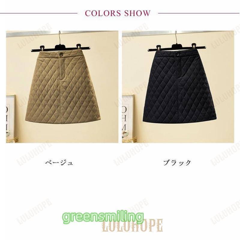 新品☆ZOY 防風　キルティングスカート 防寒 防風 ダウン風スカート 冷え防止 保温 スカート 秋 冬 暖かい