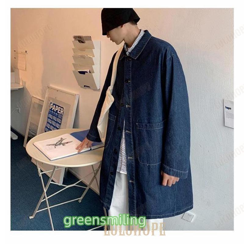 ロングコート メンズ Gジャン 通勤 ステンカラーコート ロング