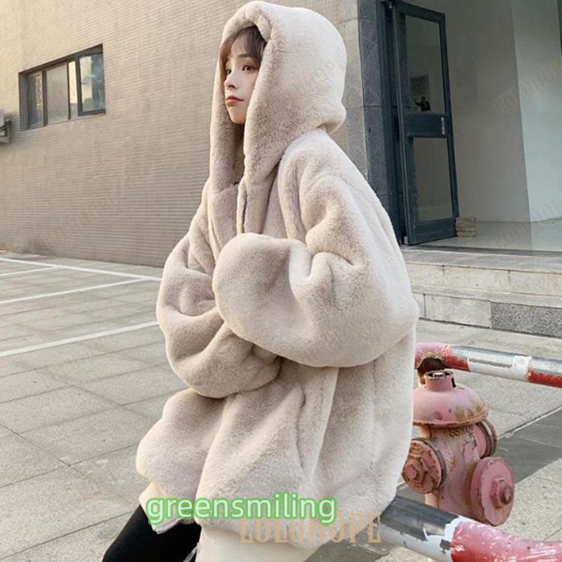 レディース おしゃれ ファーコート ゆったり ボアコート ボアブルゾン