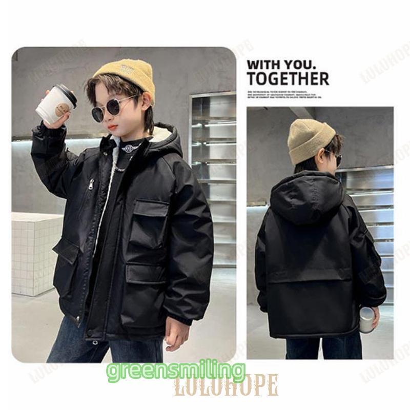 キッズアウター　マウンテンパーカー マウンテンパーカー キッズ 中綿コート フード付き アウター あったか