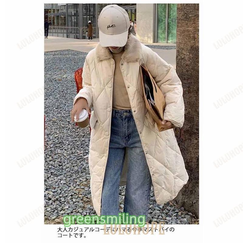 コート カジュアル レディース キルティングコート 中綿 ロングコート