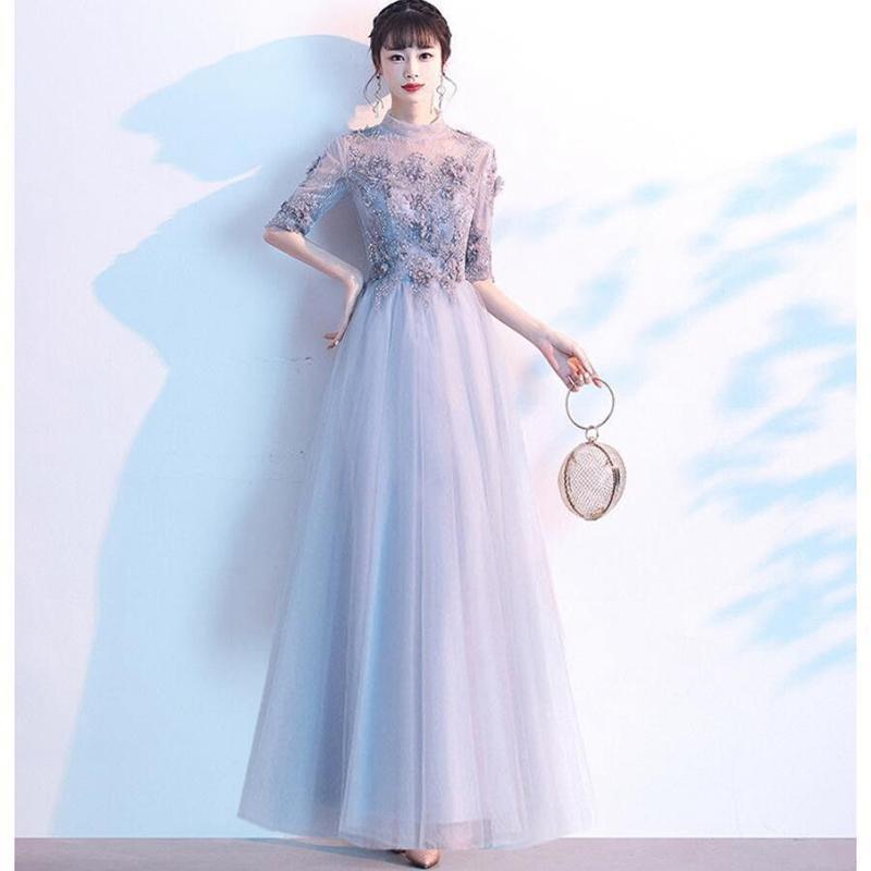 ロングドレス 演奏会用 パーティードレス 結婚式 ドレス ステージ