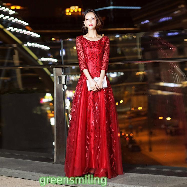 カラードレス カクテルドレス 星空 イブニングドレス シルバー 花嫁
