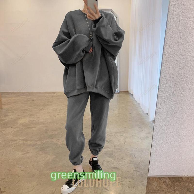 裏起毛 スウェット 上下 レディース セットアップ 2点セット 秋冬 長袖