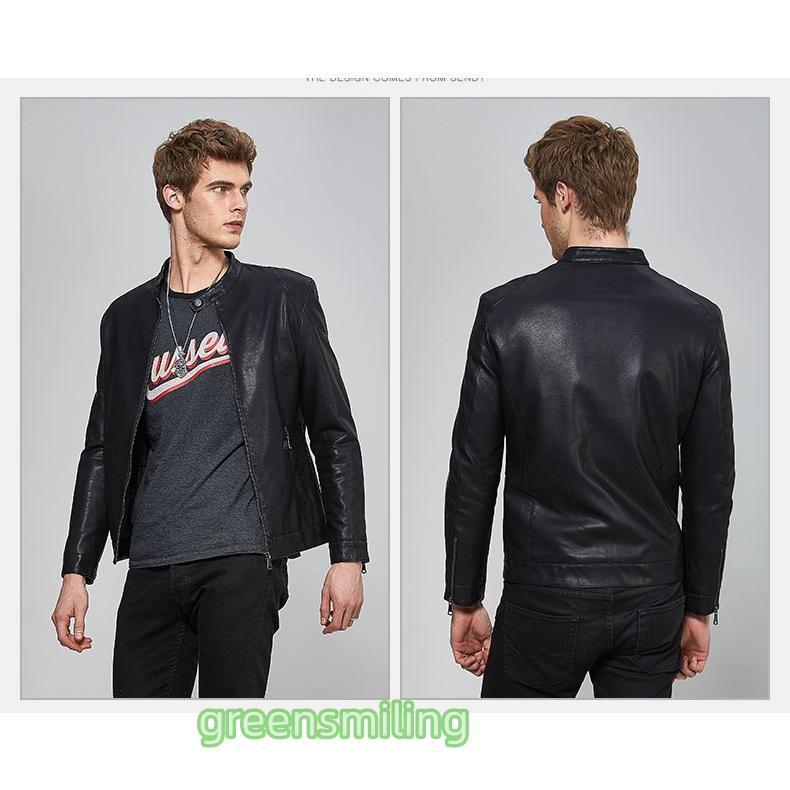 メンズ ライダースジャケット シングルライダース レザージャケット