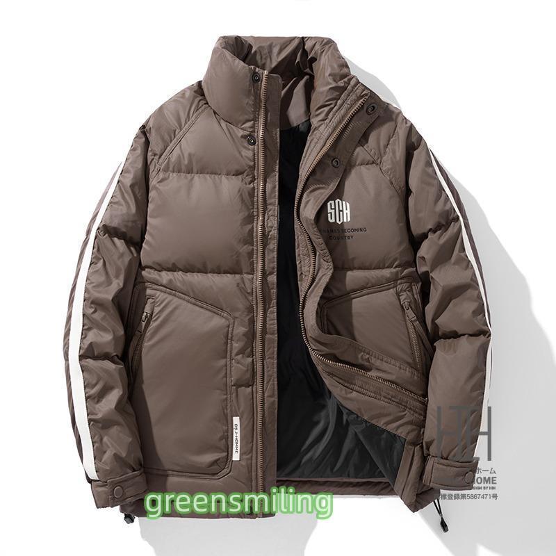 ダウンジャケット メンズ 白 おしゃれ 防寒着 メンズアウター 冬 軽量