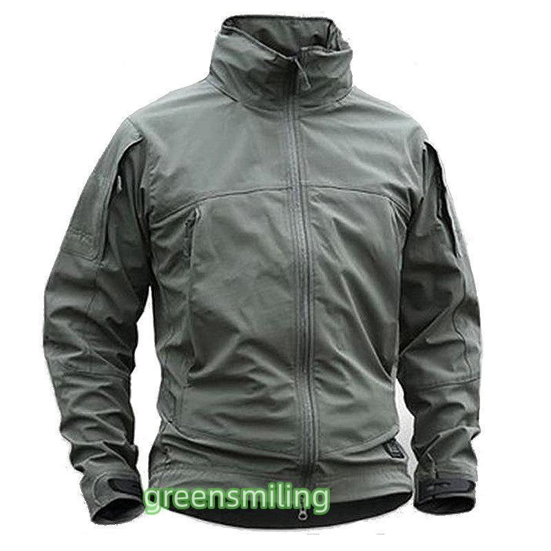 グレー カーキ　フード付き ミリタリージャケット MILITARY（ミリタリー） 実物 新品 デッドストック フランス軍 M-64