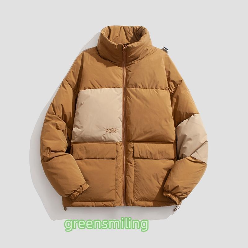 ダウンコート  ジャケット 新品 合皮 軽量 防寒  ブラウン  11号 ダウンジャケット メンズ 軽量 暖かい 防寒着 ダウン アウター コート