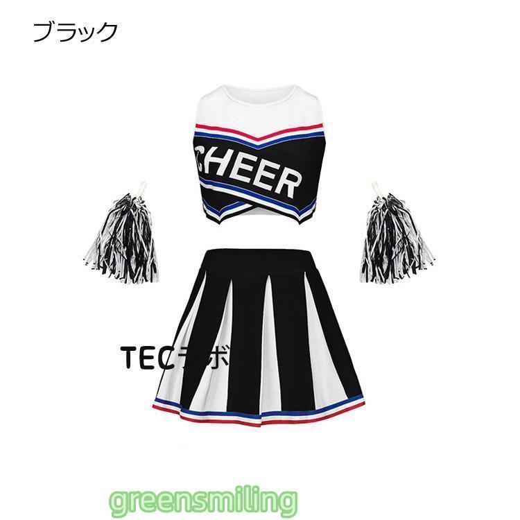 キッズ ダンス チア衣装 セットアップ 大人 チアダンス