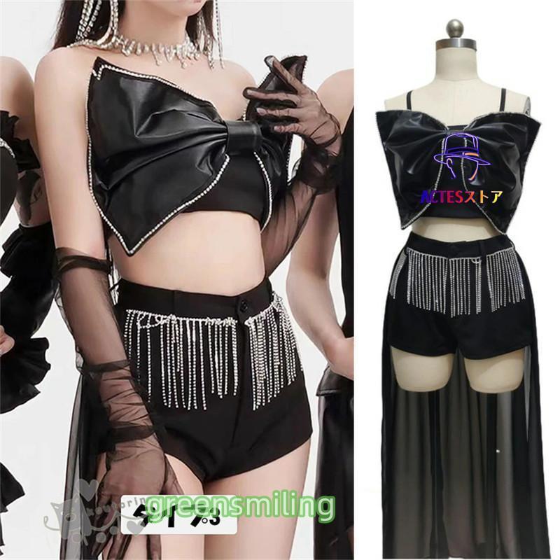 エレガントな黒のダンスドレス　セットアップ 楽天市場】社交ダンス サイズ S M L XL 2XL ラテン衣装 モダン