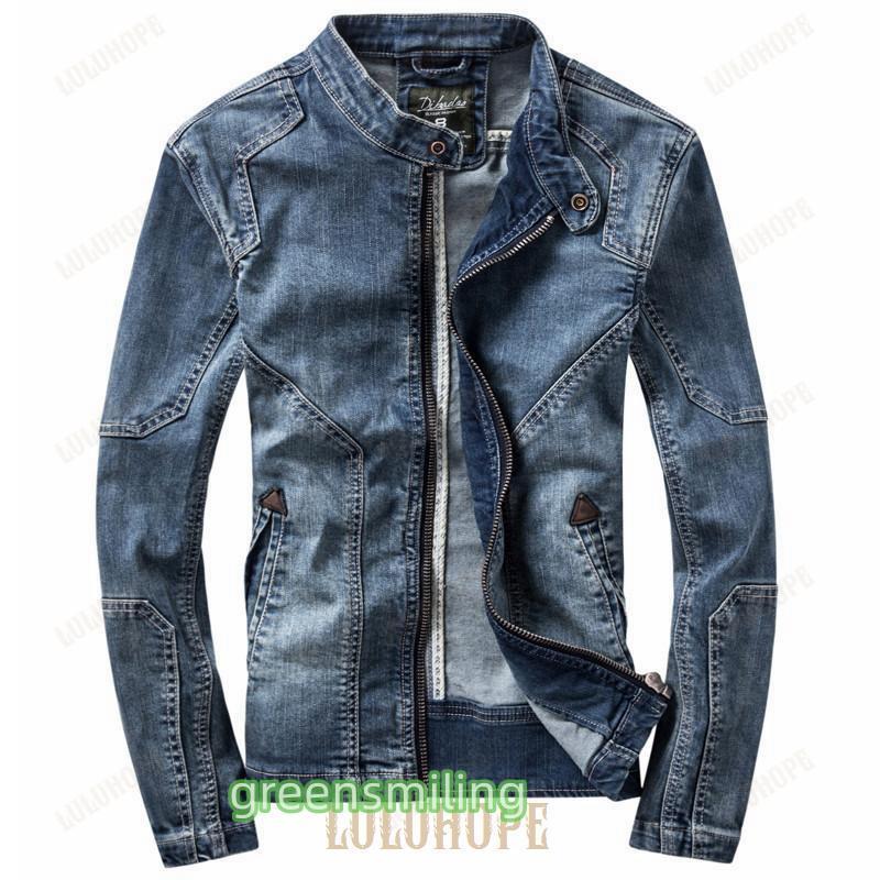 デニム メンズ ジャケット ヴィンテージ スタンドカラー ジージャン デニムジャケット トップス 長袖 アウター 羽織 Gジャン アメカジ かっこいい デニム メンズ ジャケット ヴィンテージ スタンドカラー ジージャン
