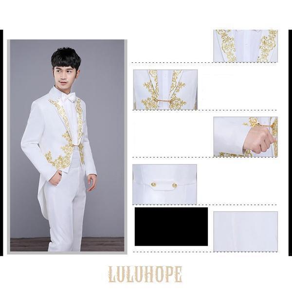 衣装 王子様 メンズ 男性用スーツ アッシャー 舞台ステージ 演劇 演奏