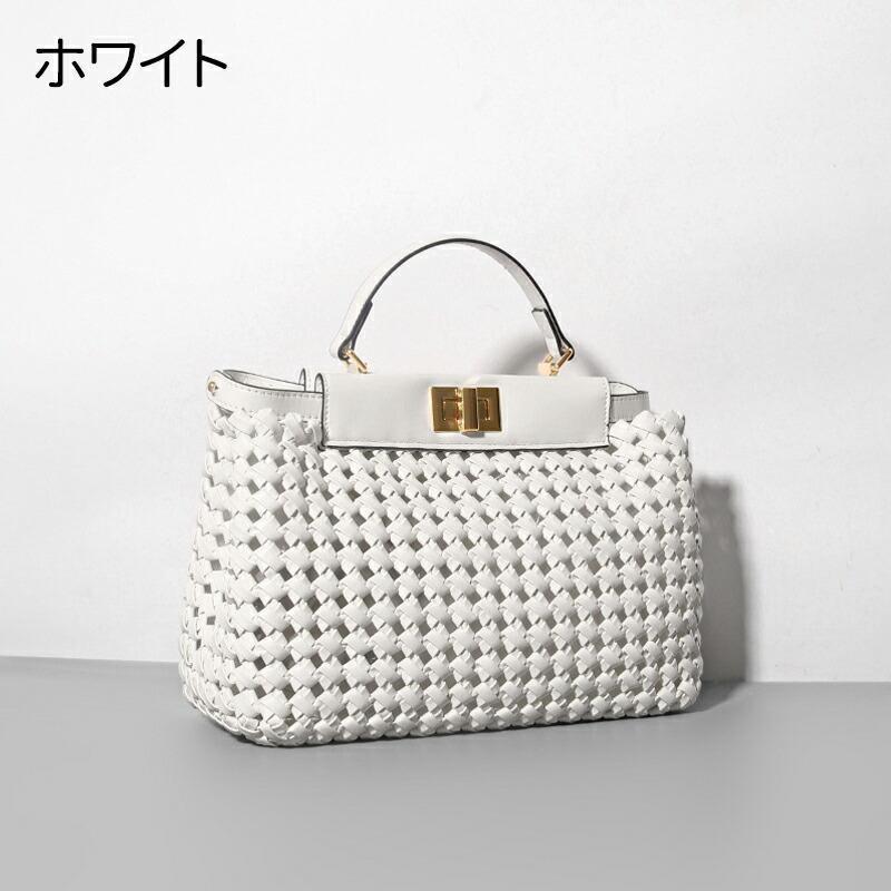 ハンドバッグ レディース 本革 編み込み 2way 春 夏 かごバッグ カゴ