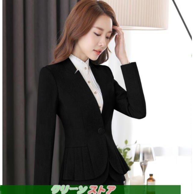 人気ブランド スーツセット 通勤 細身ビジネス 制服ol フォーマル面接 事務服 スカートセット代30代40代 パンツセット レディース パンツ スーツ サイズ S Sohojapanesedining Com