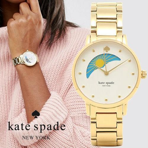 ケイトスペード 時計 グラマシー サンアンドムーン レディース 腕時計 Kate Spade Gramercy マティーニ タイム ゴールド Ksw1072 Ksw1072 グリーンテラス 通販 Yahoo ショッピング