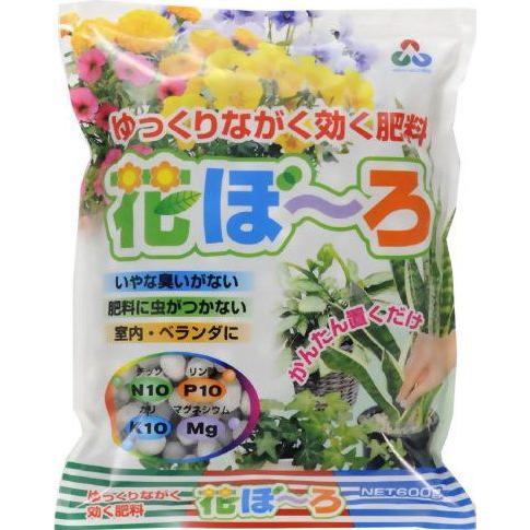 朝日工業 ゆっくりながく効く肥料 花ぼーろ 600g 活力剤 化成肥料 Ib化成 みどりの時間 通販 Paypayモール