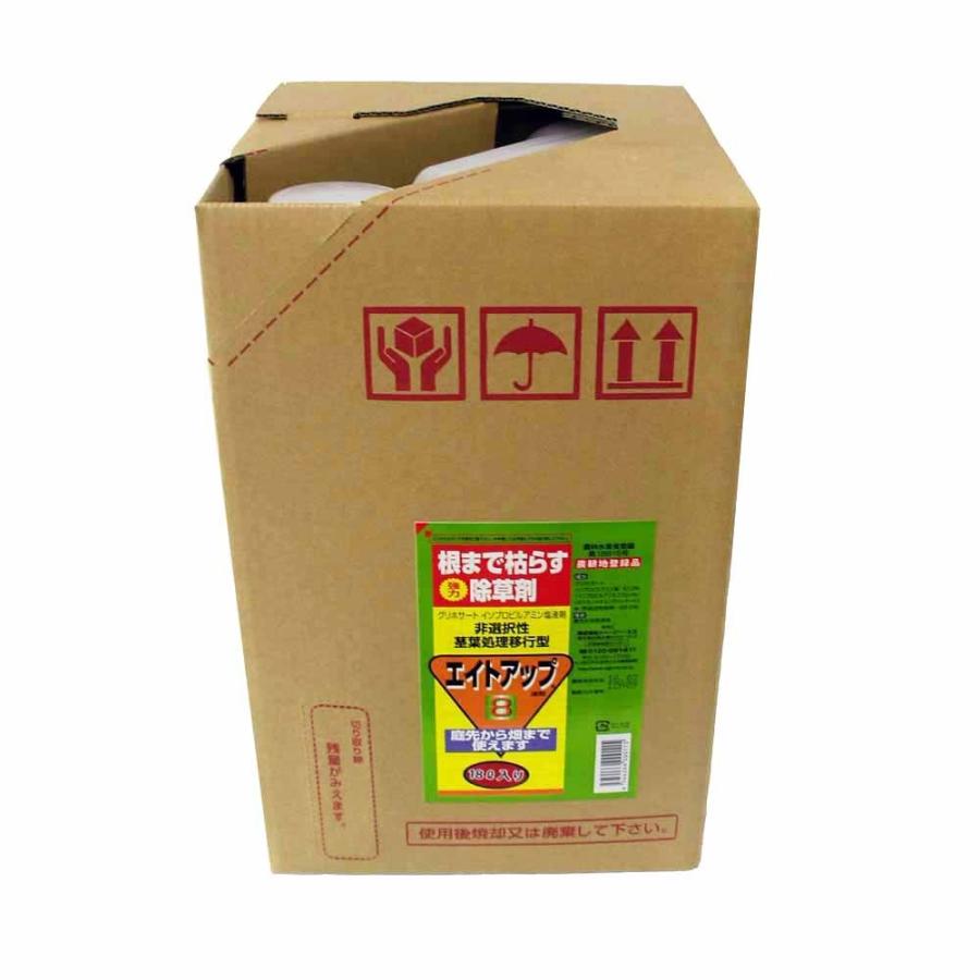エイトアップ 除草剤 シー・ジー・エス 大容量 液剤 18L エコパック 1入