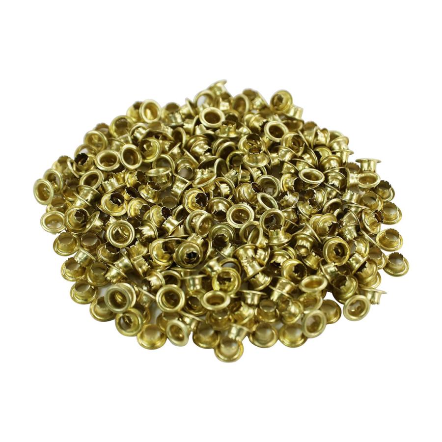 角利産業 ハトメ パンチ 4mm 片面 タイプ 替え玉 300 個入り レザー