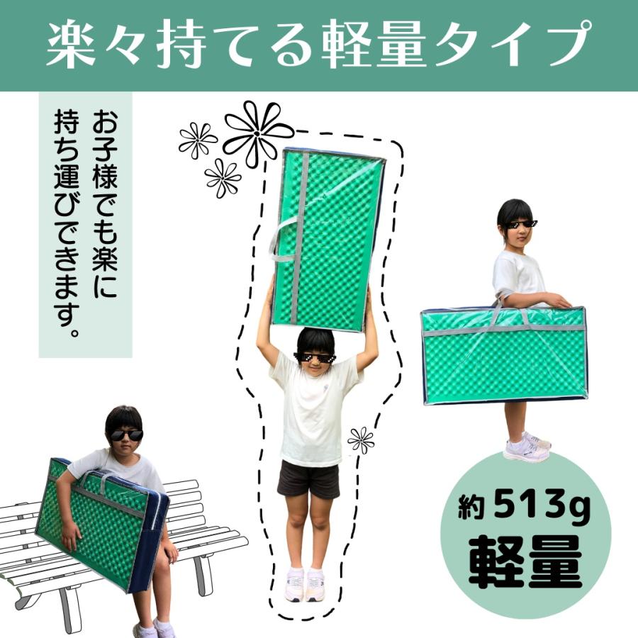 クッションマット 折りたたみ式 ダブル 約200×140cm アウトドア