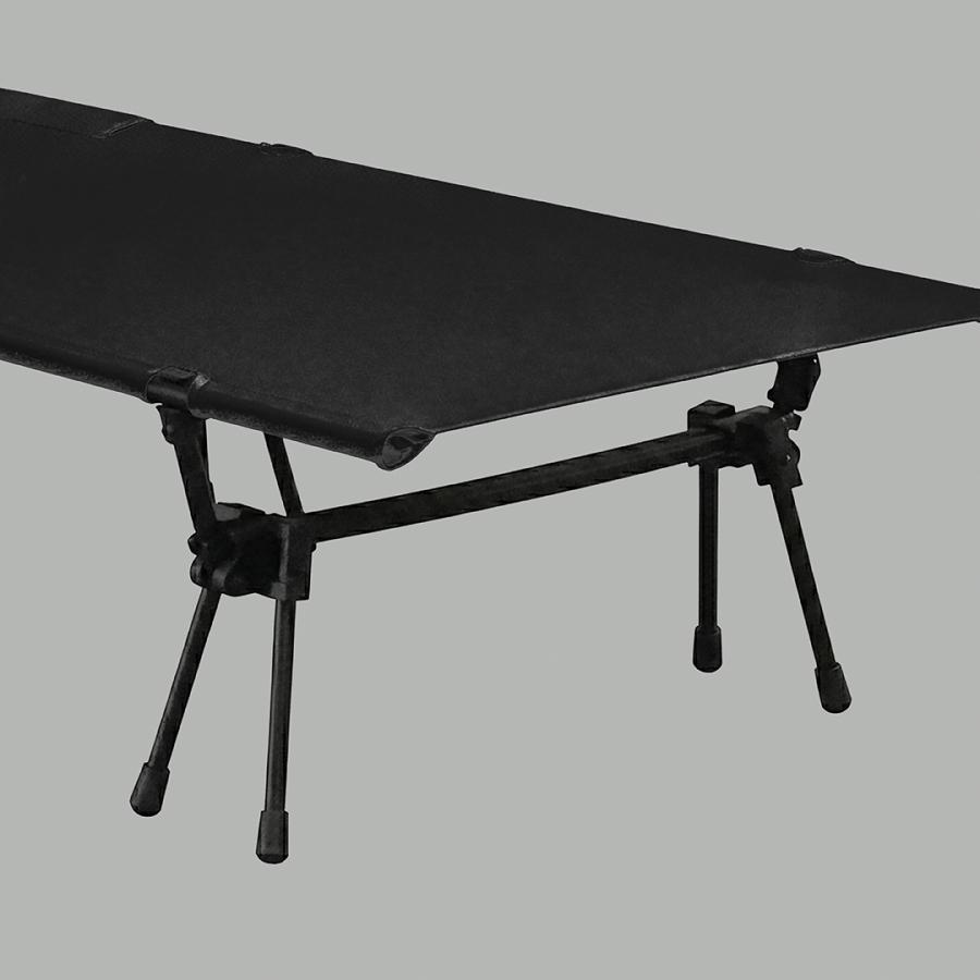 角利 キャンプ コット 2WAY ワイド 簡易ベッド テント ブラック