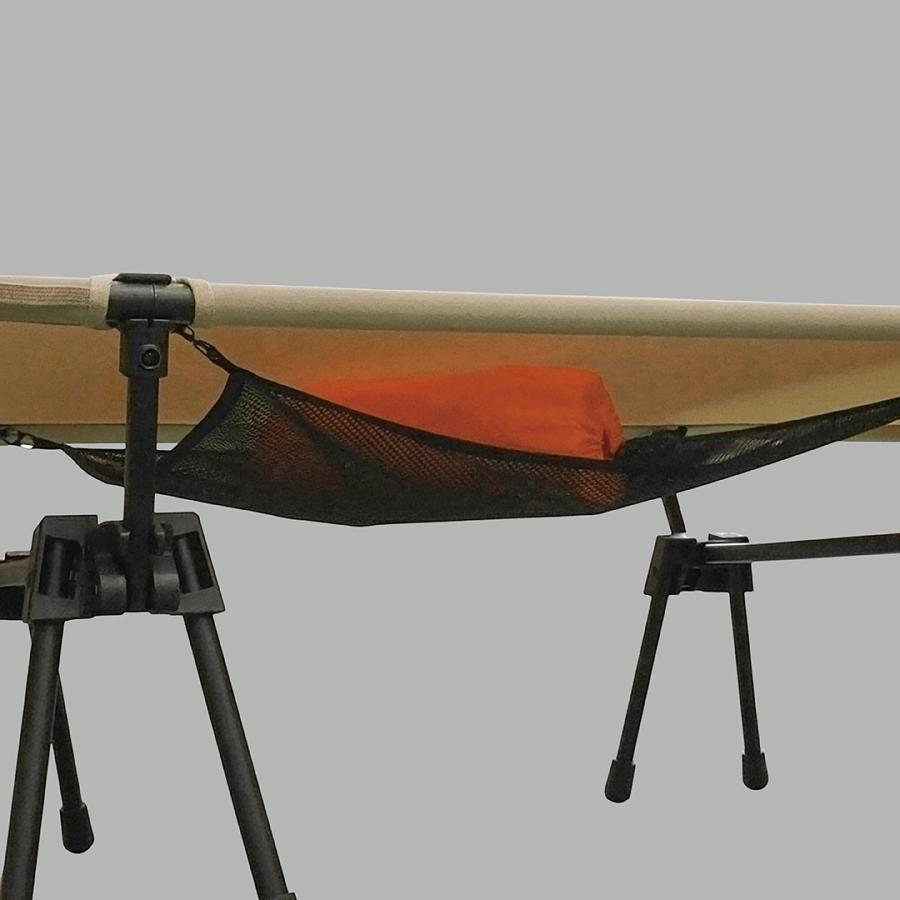 角利 キャンプ コット 2WAY ワイド 簡易ベッド テント コヨーテ