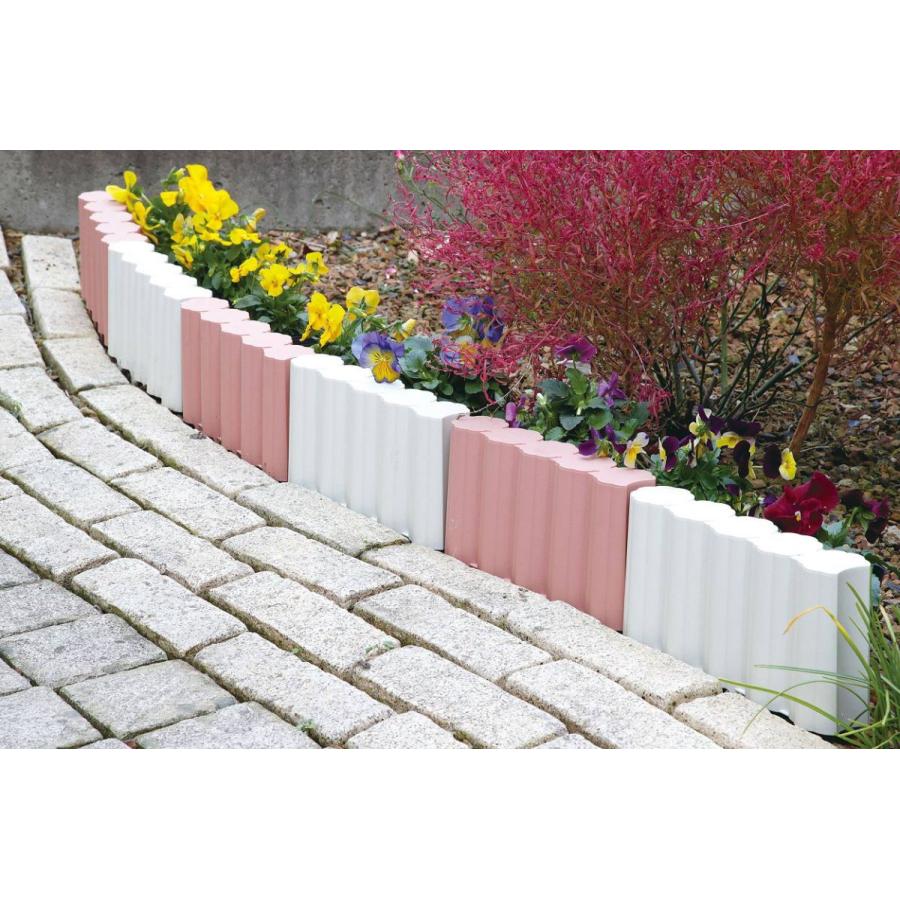 ガーデンフェンス 10個組 アイボリー 芝生 園芸道具 プランター 庭 囲い 仕切り レンガ ブロック エクステリア 柵 セーブインダストリー Green Tools Yahoo 店 通販 Yahoo ショッピング
