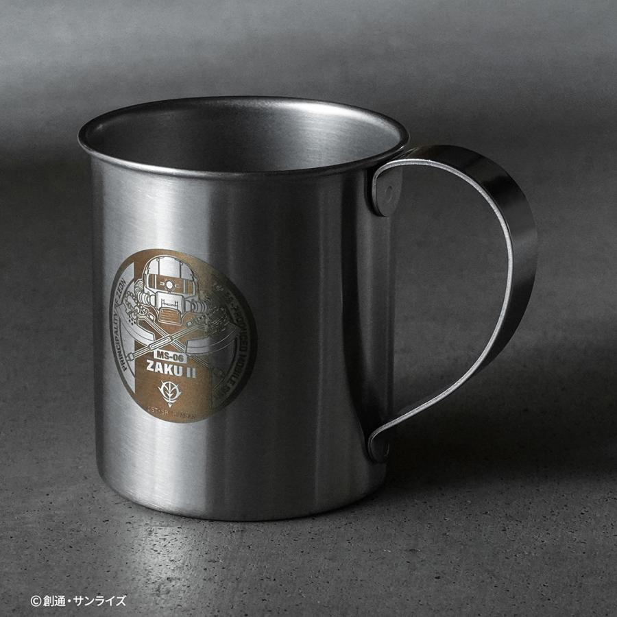 キャンプ マグカップ 300ml ステンレス製 機動戦士ガンダム ザクII