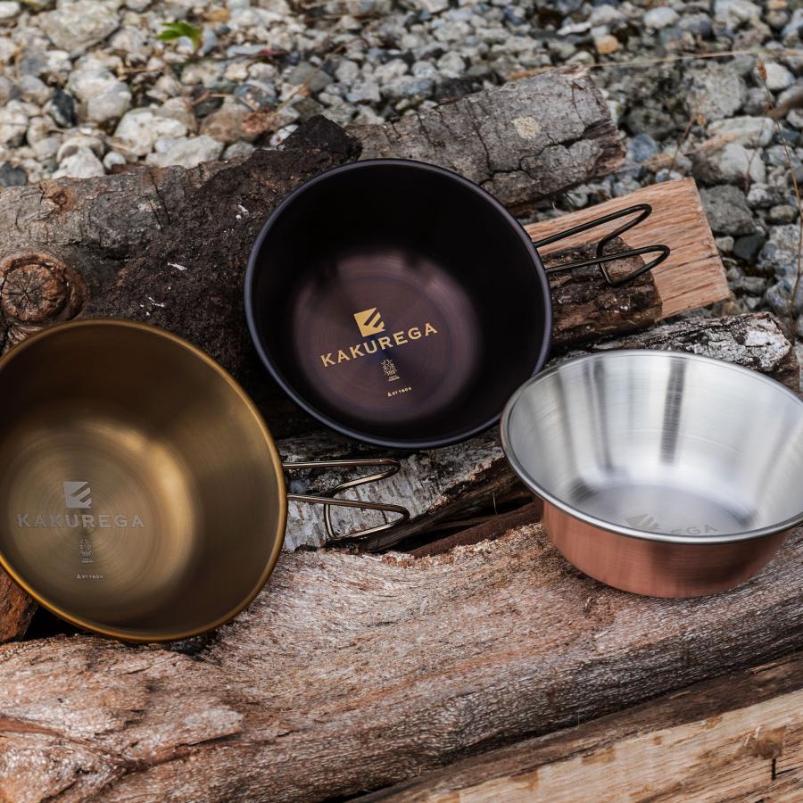 シェラカップ KAKUREGA キャンプ キャンプ用品 アウトドア チタン 燕市