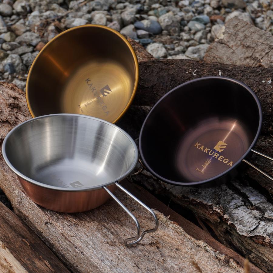シェラカップ KAKUREGA キャンプ キャンプ用品 アウトドア 銅 コッパー