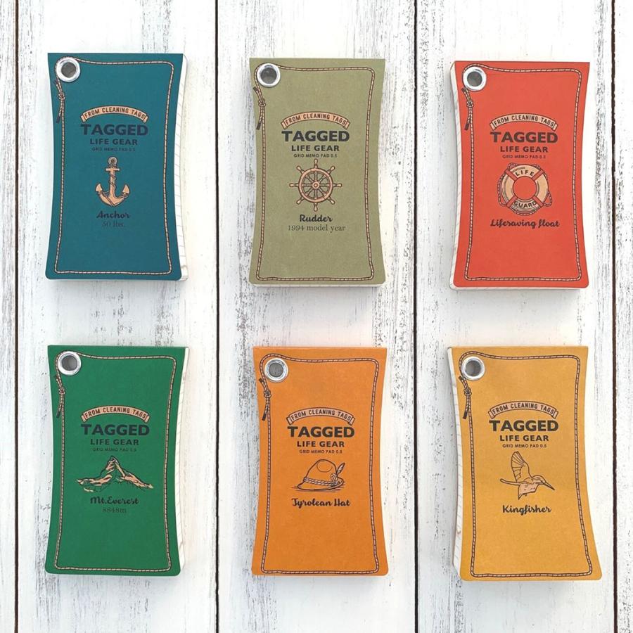 ノート メモ TAGGED LIFE GEAR タグド 耐水 耐洗 紙 耐水ペーパー 防水