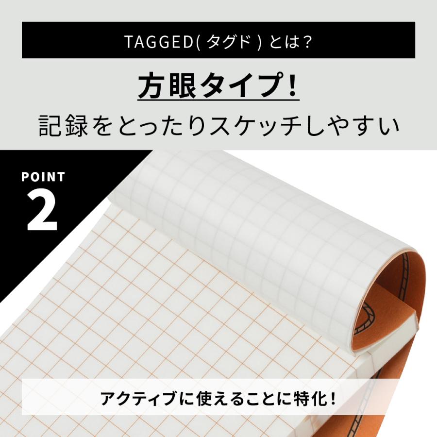 ノート メモ TAGGED LIFE GEAR タグド 耐水 耐洗 紙 耐水