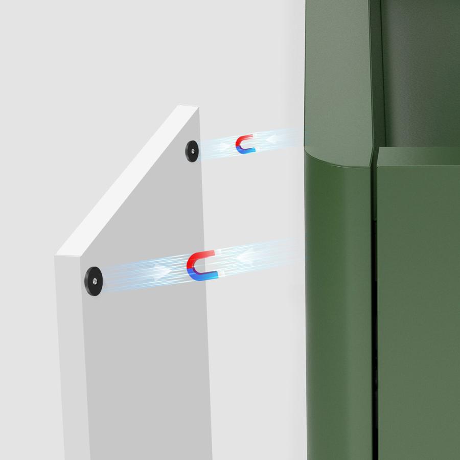 鏡 割れない マグネット ミラー 30×90cm 全身鏡 姿見 地震対策 飛散 二