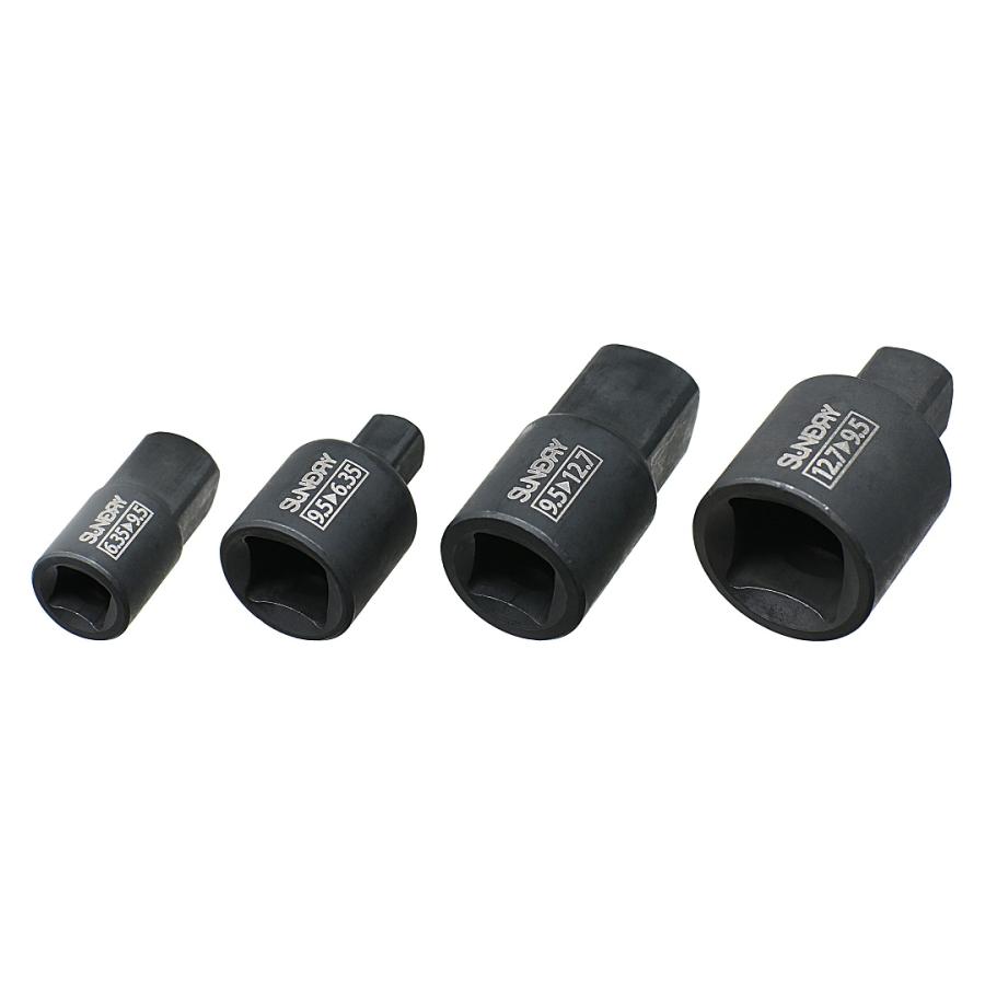 SUNDRY（角利産業） 工具セット ソケットアダプター 4本セット 差込角