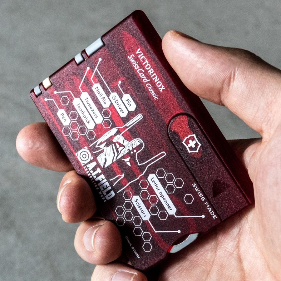 VICTORINOX 新世紀エヴァンゲリオン スイスカード 2号機モデル VICTORINOX 新世紀エヴァンゲリオン スイスカード 2号機モデル