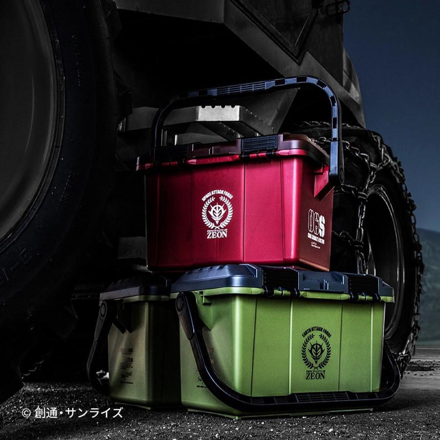 工具箱 ツールボックス 両開き 17L 機動戦士ガンダム シャア専用モデル